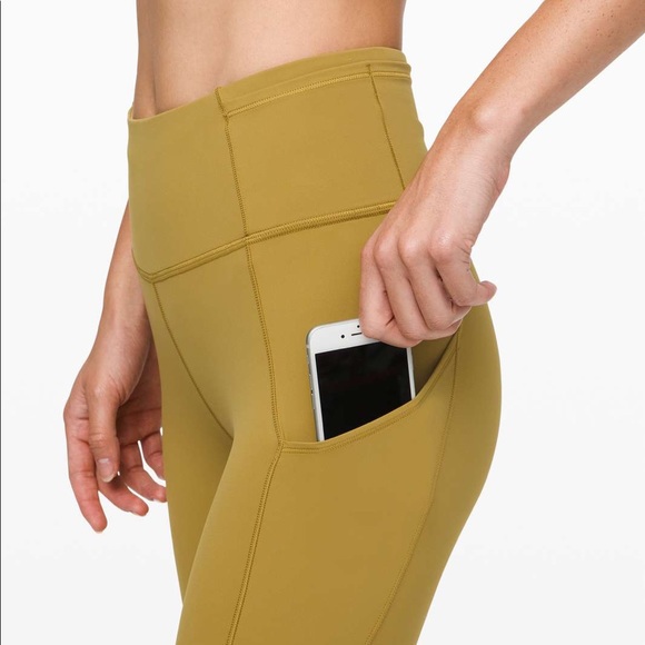 Lululemon Fast and Free tight 28" - Grape Leaf - Picture 3 of 7